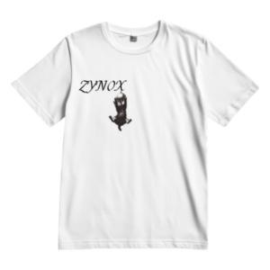 t shirt branca zynox